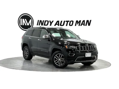 Black 2017 Jeep Grand Cherokee Limited for sale in Indianapolis, IN