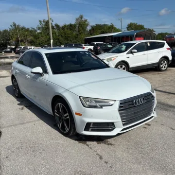 White 2017 Audi A4 2.0T Premium Plus quattro for sale in Indianapolis, IN