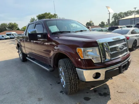 Red 2010 Ford F-150 Lariat for sale in Indianapolis, IN