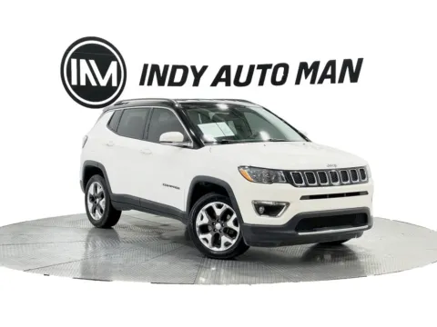 White 2019 Jeep Compass Limited for sale in Indianapolis, IN