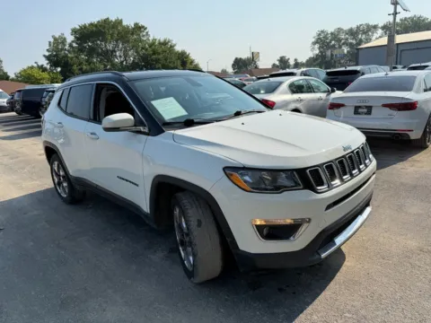 White 2019 Jeep Compass Limited for sale in Indianapolis, IN
