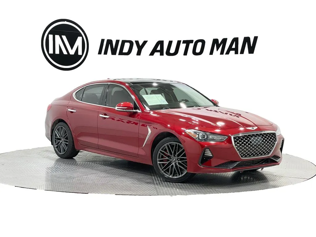 Red 2019 Genesis G70 3.3T Advanced for sale in Indianapolis, IN