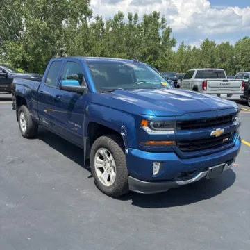 Blue 2017 Chevrolet Silverado 1500 LT LT2 for sale in Indianapolis, IN