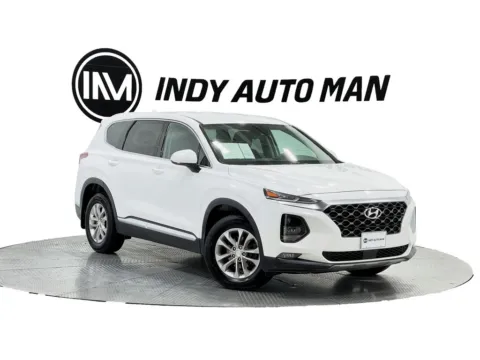 White 2019 Hyundai Santa Fe SEL for sale in Indianapolis, IN