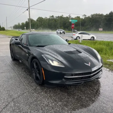 Black 2016 Chevrolet Corvette Stingray Z51 3LT for sale in Indianapolis, IN