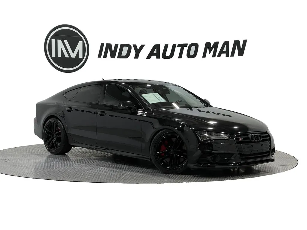 Black 2017 Audi S7 4.0T Premium Plus quattro for sale in Indianapolis, IN