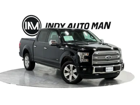 Black 2016 Ford F-150 Platinum for sale in Indianapolis, IN