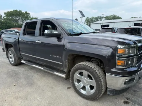 Gray 2014 Chevrolet Silverado 1500 LTZ 2LZ for sale in Indianapolis, IN
