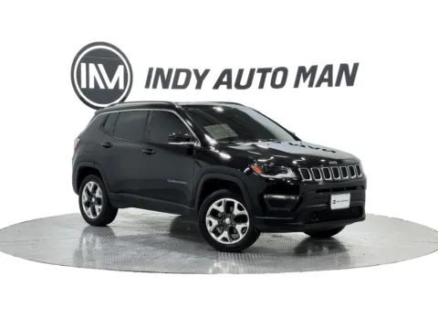 Black 2017 Jeep New Compass Limited for sale in Indianapolis, IN