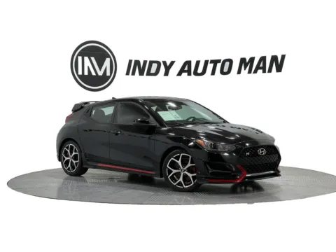Black 2020 Hyundai Veloster N for sale in Indianapolis, IN