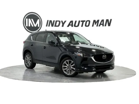 Black 2021 Mazda CX-5 Grand Touring for sale in Indianapolis, IN