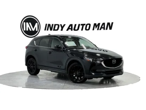 Black 2021 Mazda CX-5 Grand Touring for sale in Indianapolis, IN