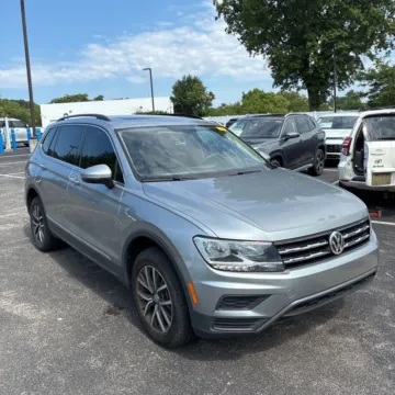 Silver 2020 Volkswagen Tiguan 2.0T SE for sale in Indianapolis, IN