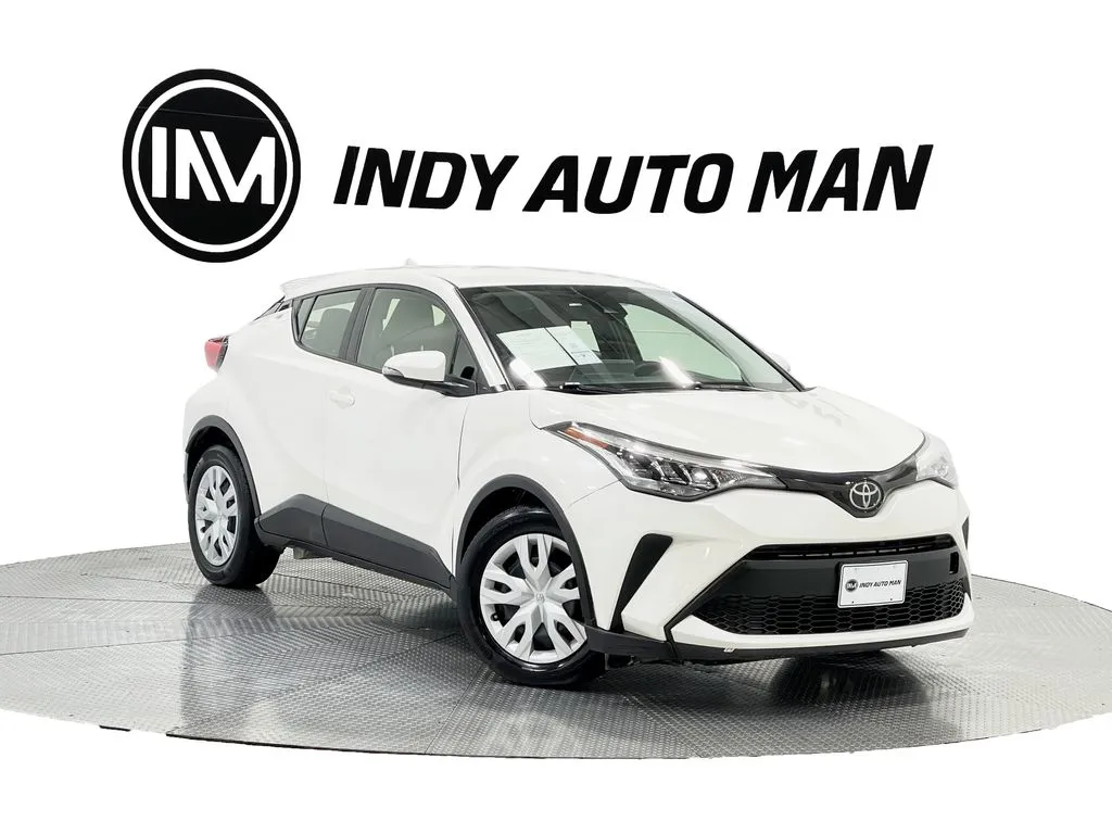 White 2021 Toyota C-HR LE for sale in Indianapolis, IN