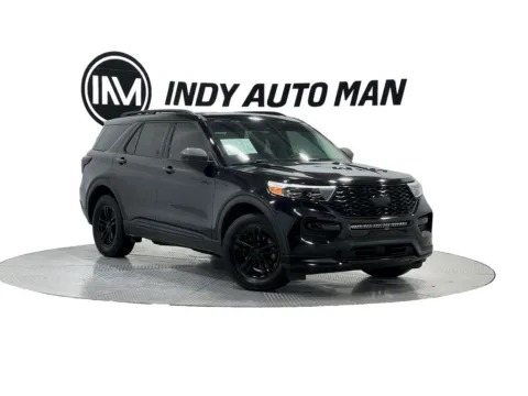 Black 2021 Ford Explorer XLT for sale in Indianapolis, IN