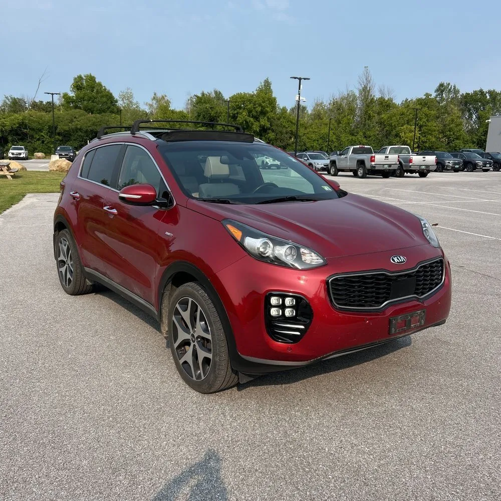 Red 2017 Kia Sportage SX for sale in Indianapolis, IN