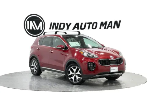 Red 2017 Kia Sportage SX for sale in Indianapolis, IN