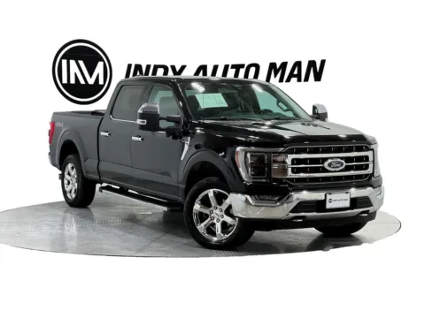 Black 2021 Ford F-150 Lariat for sale in Indianapolis, IN