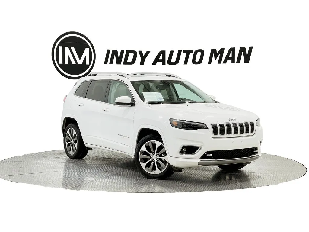 White 2019 Jeep Cherokee Overland for sale in Indianapolis, IN