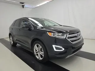 Black 2018 Ford Edge Titanium for sale in Indianapolis, IN