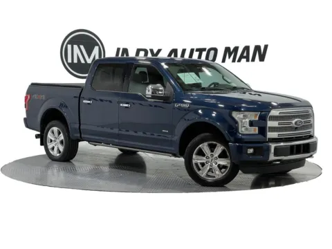 Blue 2016 Ford F-150 Platinum for sale in Indianapolis, IN