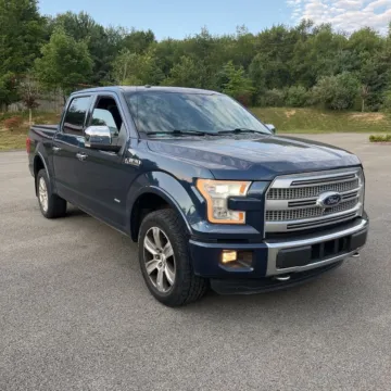 Blue 2016 Ford F-150 Platinum for sale in Indianapolis, IN