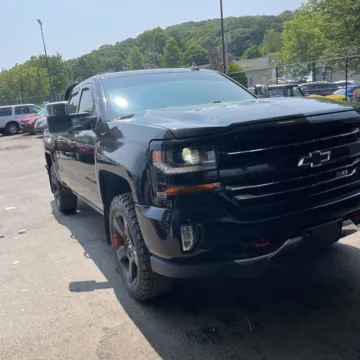 Black 2017 Chevrolet Silverado 1500 LT LT2 for sale in Indianapolis, IN