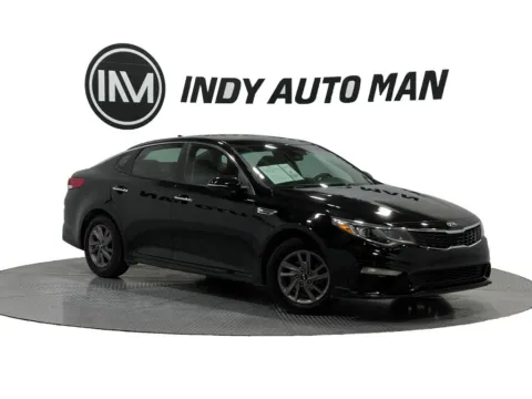 Black 2020 Kia Optima LX for sale in Indianapolis, IN