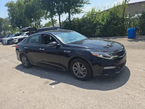 Black 2020 Kia Optima LX for sale in Indianapolis, IN