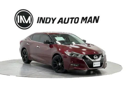 Red 2017 Nissan Maxima 3.5 S for sale in Indianapolis, IN