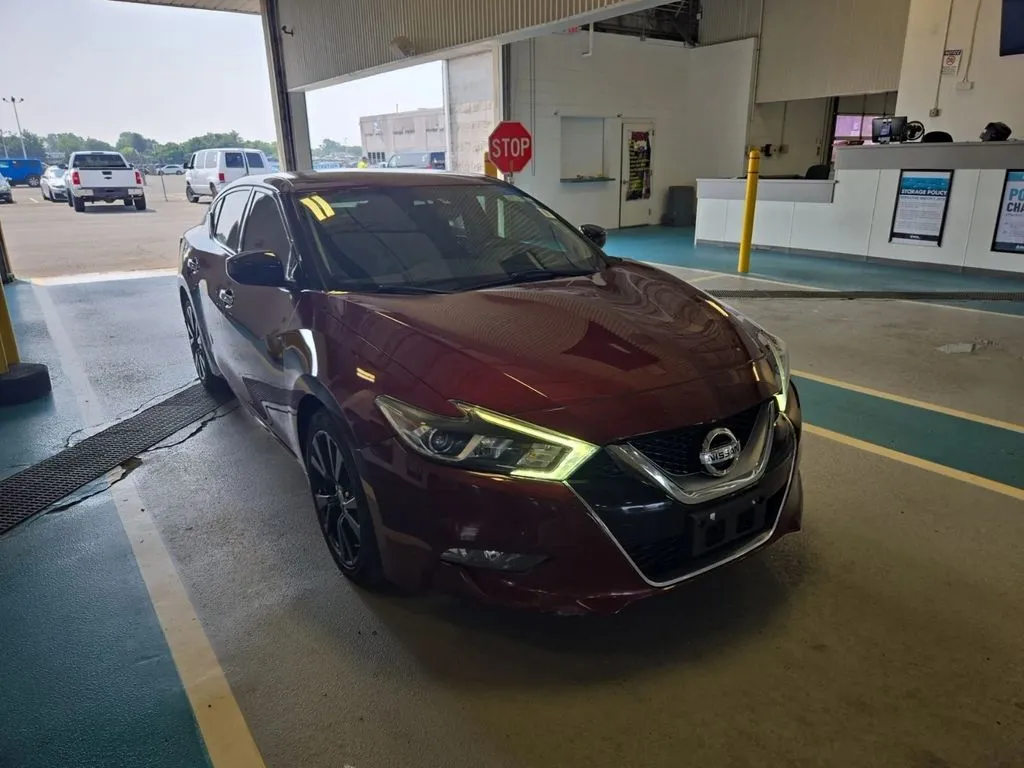 Red 2017 Nissan Maxima 3.5 S for sale in Indianapolis, IN