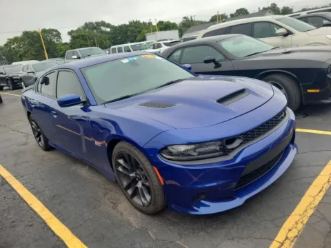 Blue 2021 Dodge Charger R/T Scat Pack for sale in Indianapolis, IN