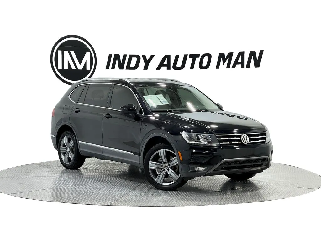 Black 2020 Volkswagen Tiguan 2.0T SEL for sale in Indianapolis, IN