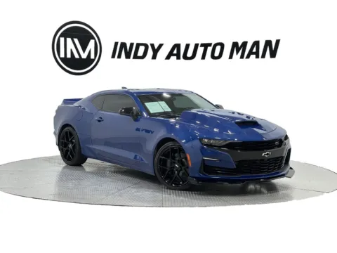 Blue 2019 Chevrolet Camaro SS 1SS for sale in Indianapolis, IN