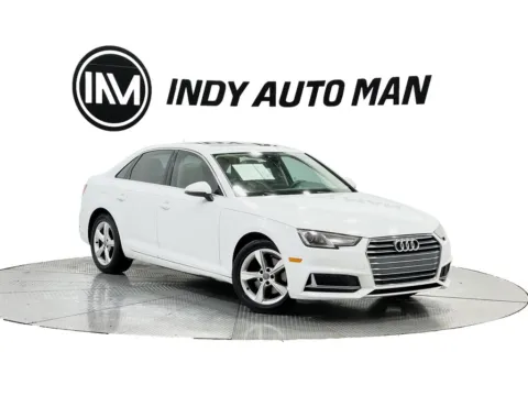 White 2019 Audi A4 2.0T Premium for sale in Indianapolis, IN
