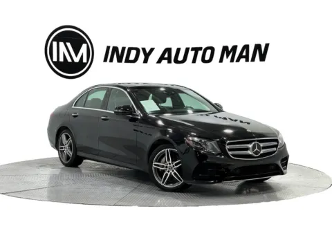 Black 2018 Mercedes-Benz E-Class E 400 4MATIC for sale in Indianapolis, IN