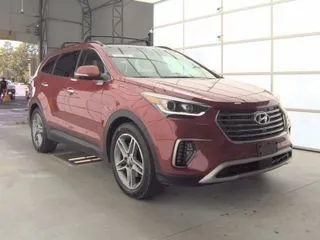 Red 2018 Hyundai Santa Fe SE Ultimate for sale in Indianapolis, IN