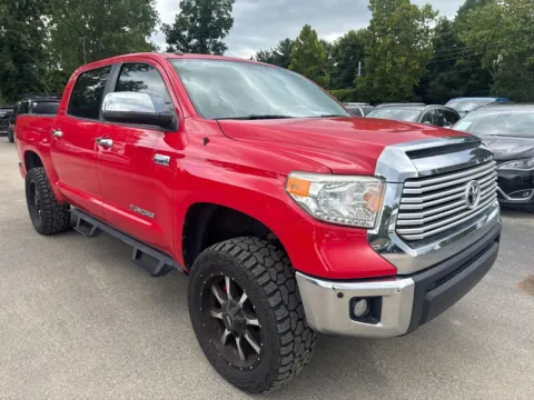 Red 2014 Toyota Tundra Limited CrewMax for sale in Indianapolis, IN