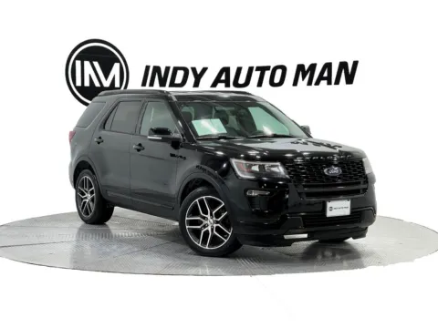 Black 2019 Ford Explorer Sport for sale in Indianapolis, IN