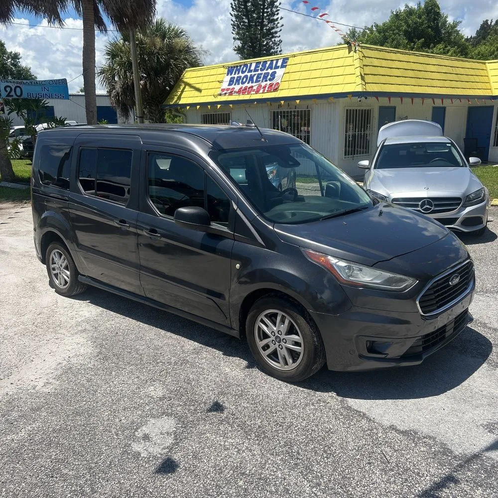 Gray 2019 Ford Transit Connect XLT for sale in Indianapolis, IN