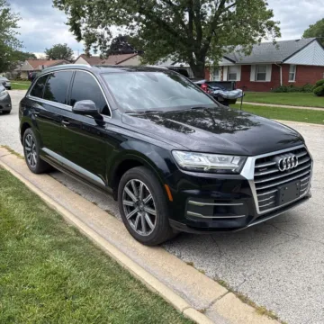 Black 2017 Audi Q7 3.0T Premium Plus quattro for sale in Indianapolis, IN