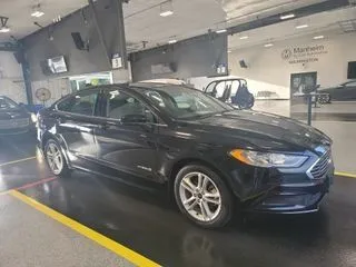 Black 2018 Ford Fusion Hybrid S for sale in Indianapolis, IN