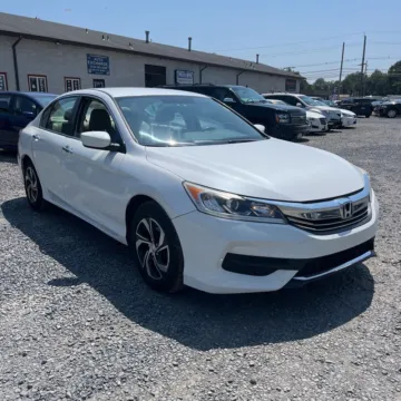 White 2017 Honda Accord LX for sale in Indianapolis, IN