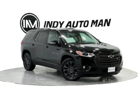 Black 2020 Chevrolet Traverse RS for sale in Indianapolis, IN