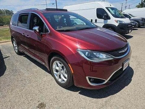 Red 2020 Chrysler Pacifica Limited for sale in Indianapolis, IN