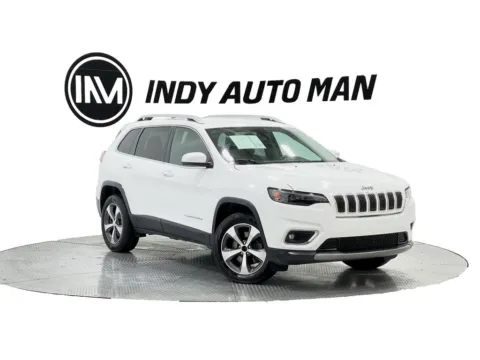 White 2019 Jeep Cherokee Limited for sale in Indianapolis, IN