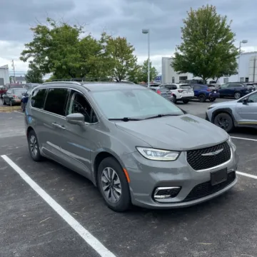 Gray 2021 Chrysler Pacifica Hybrid Touring L for sale in Indianapolis, IN