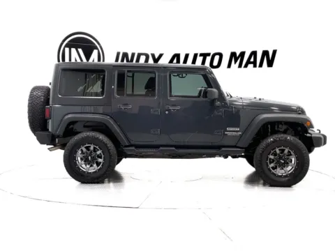 Another view of 2017 Jeep Wrangler Unlimited Sport for sale in Indianapolis, IN at Indy Auto Man