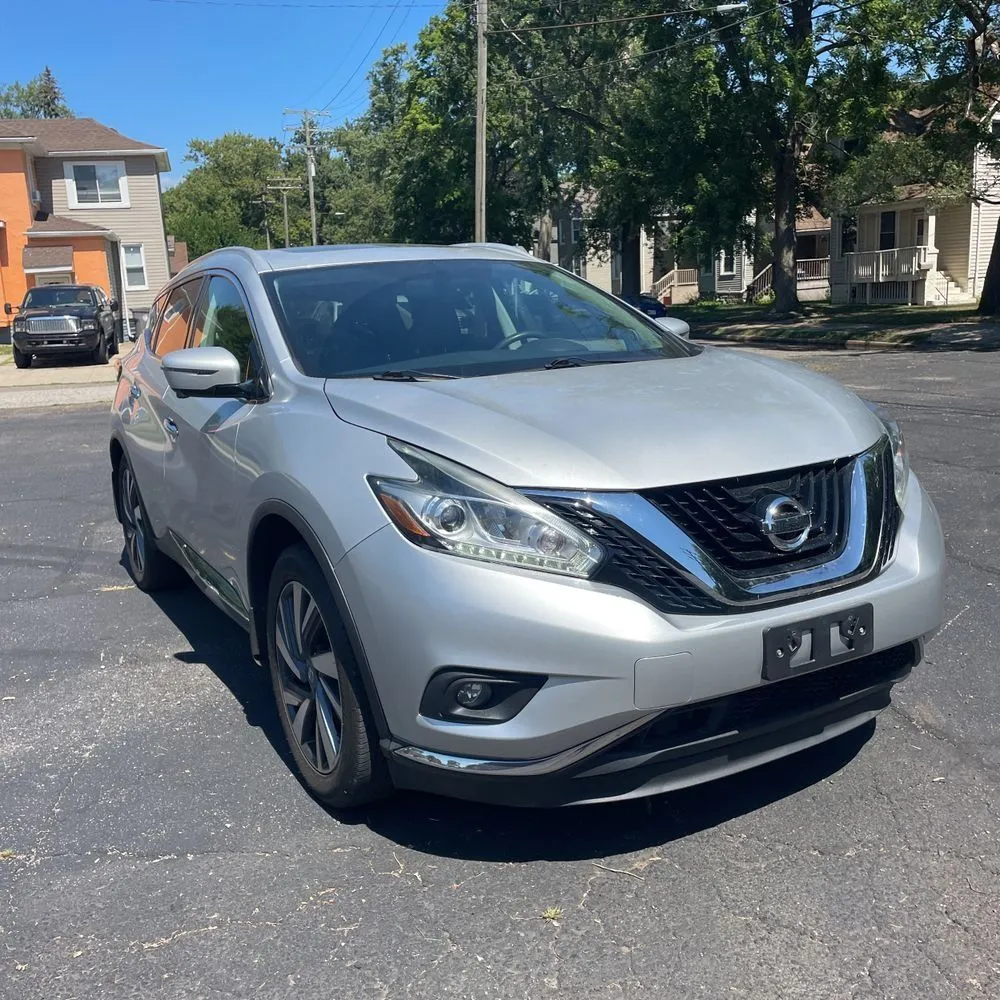 Silver 2017 Nissan Murano Platinum for sale in Indianapolis, IN
