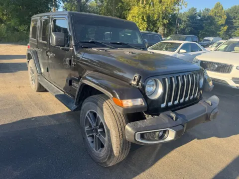 Black 2023 Jeep Wrangler Sahara for sale in Indianapolis, IN